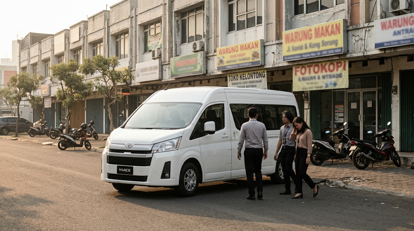 rental mobil harian Kebon Jeruk untuk antar jemput karyawan