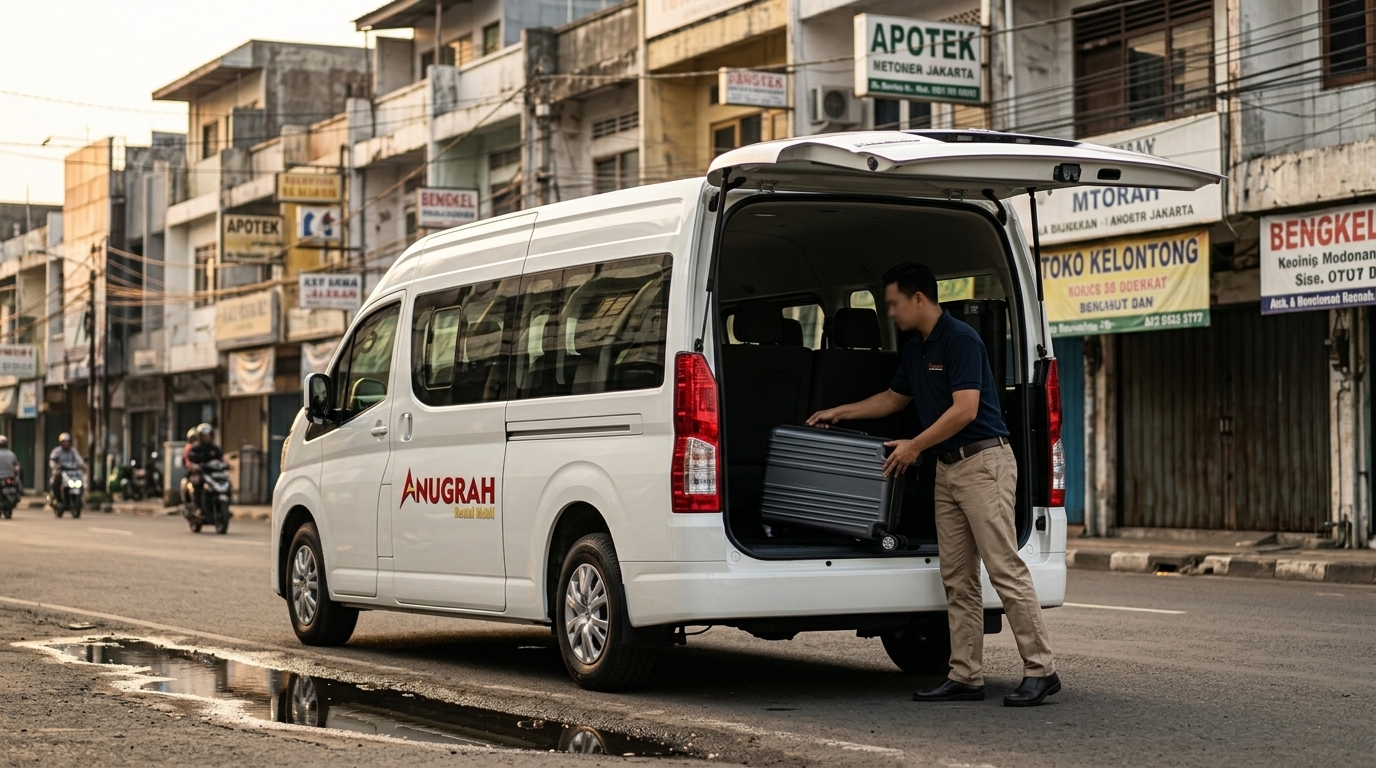 sewa mobil dengan sopir Pademangan siap antar penumpang