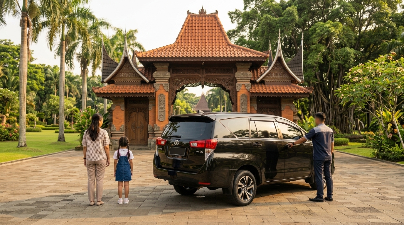 sewa mobil harian Kramat Jati untuk wisata keluarga