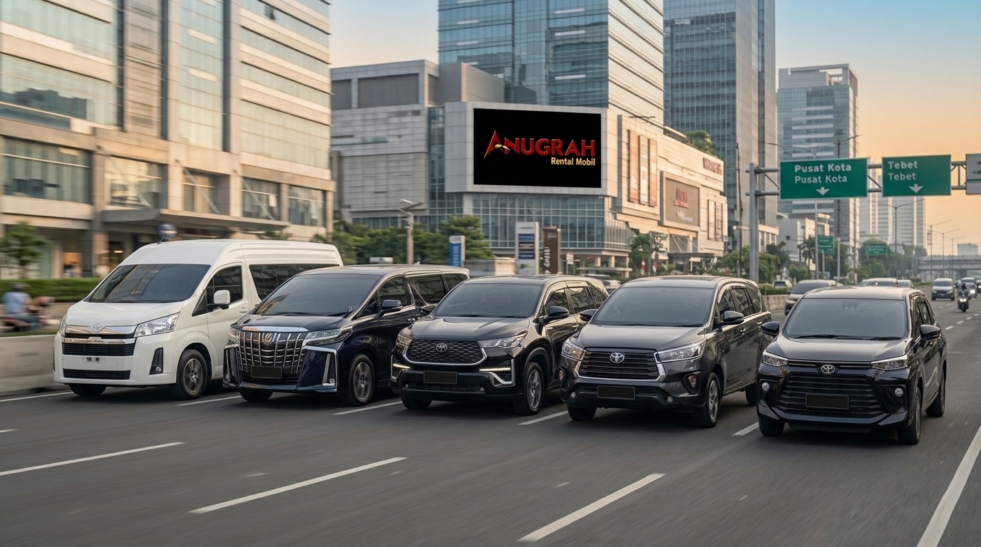 harga rental mobil Tebet dalam dan luar kota
