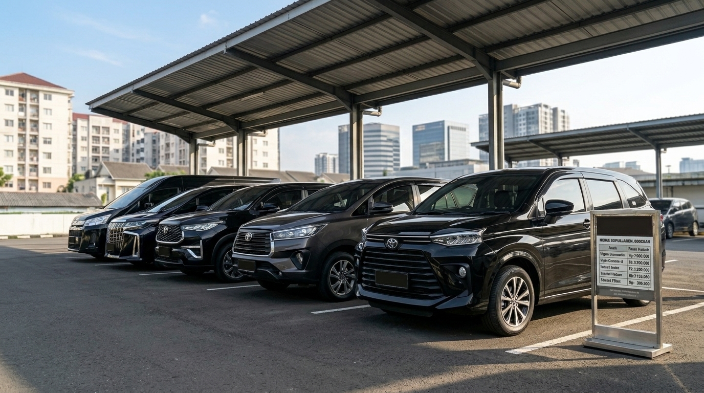 pilihan mobil rental mobil Kemanggisan lengkap