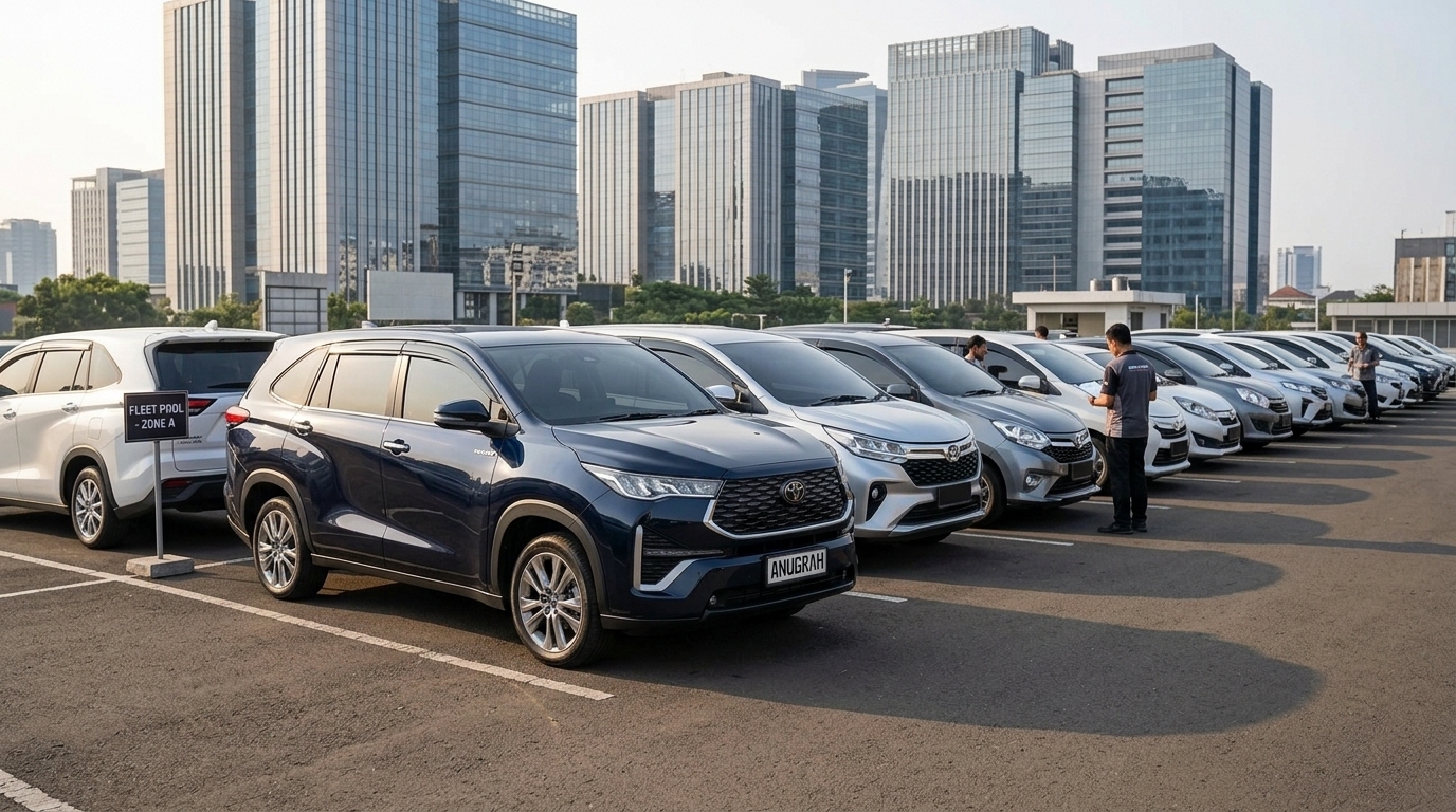 pilihan armada rental mobil Sawah Besar lengkap dari Avanza hingga Alphard