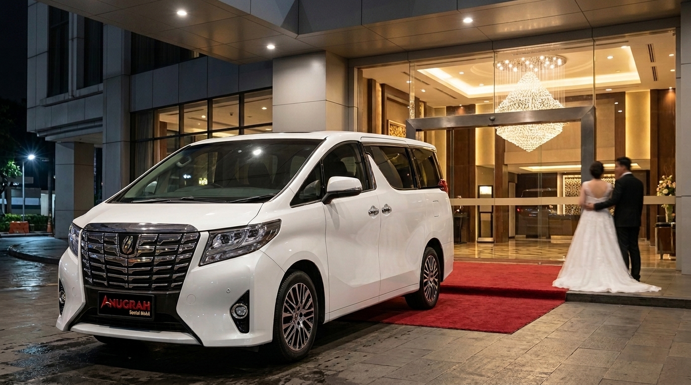 sewa mobil pengantin Kemayoran Alphard