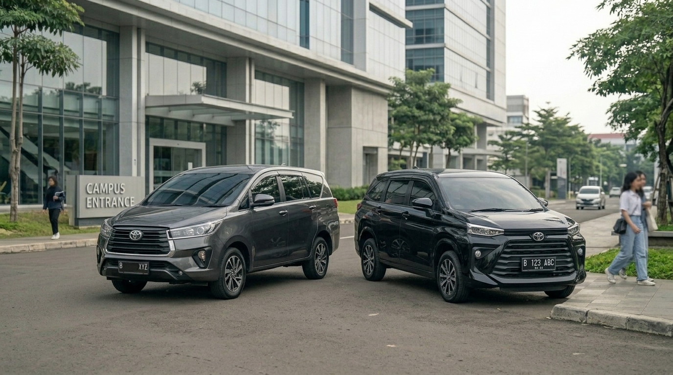 rental mobil Kemanggisan dekat kampus Binus