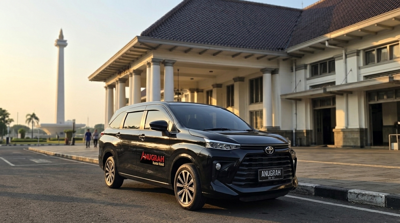 rental mobil Gambir Jakarta Pusat dekat Stasiun Gambir