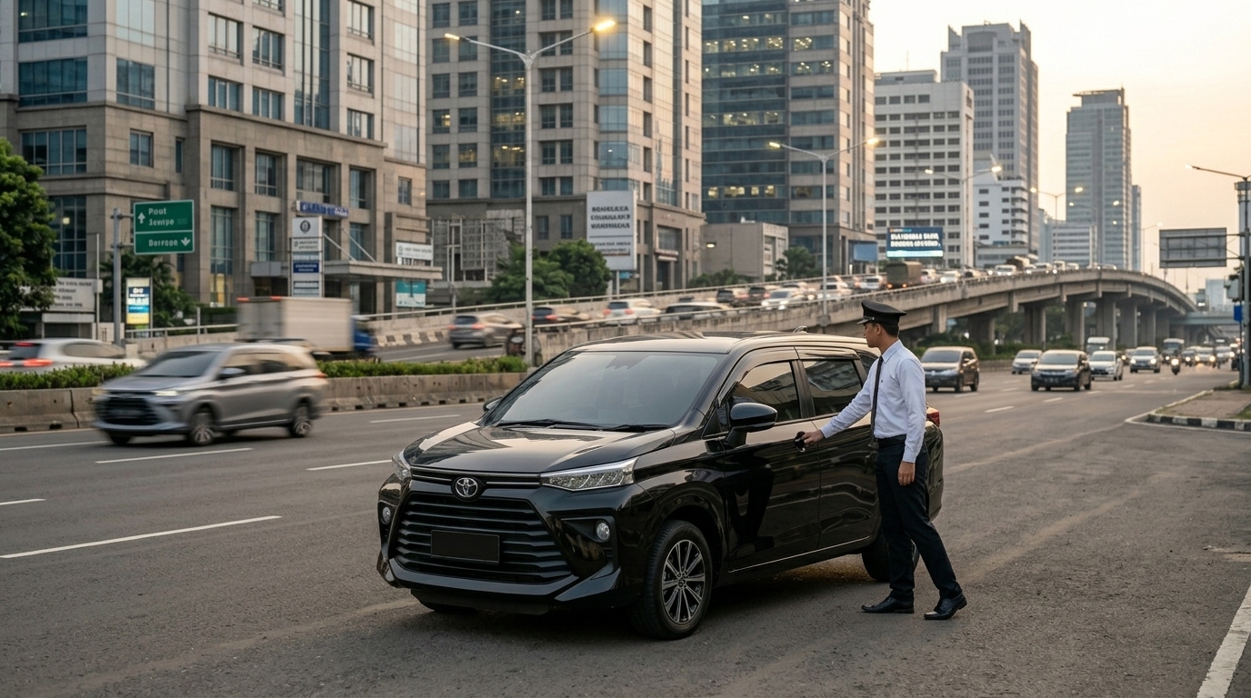 rental mobil dengan sopir Tanjung Duren Utara profesional