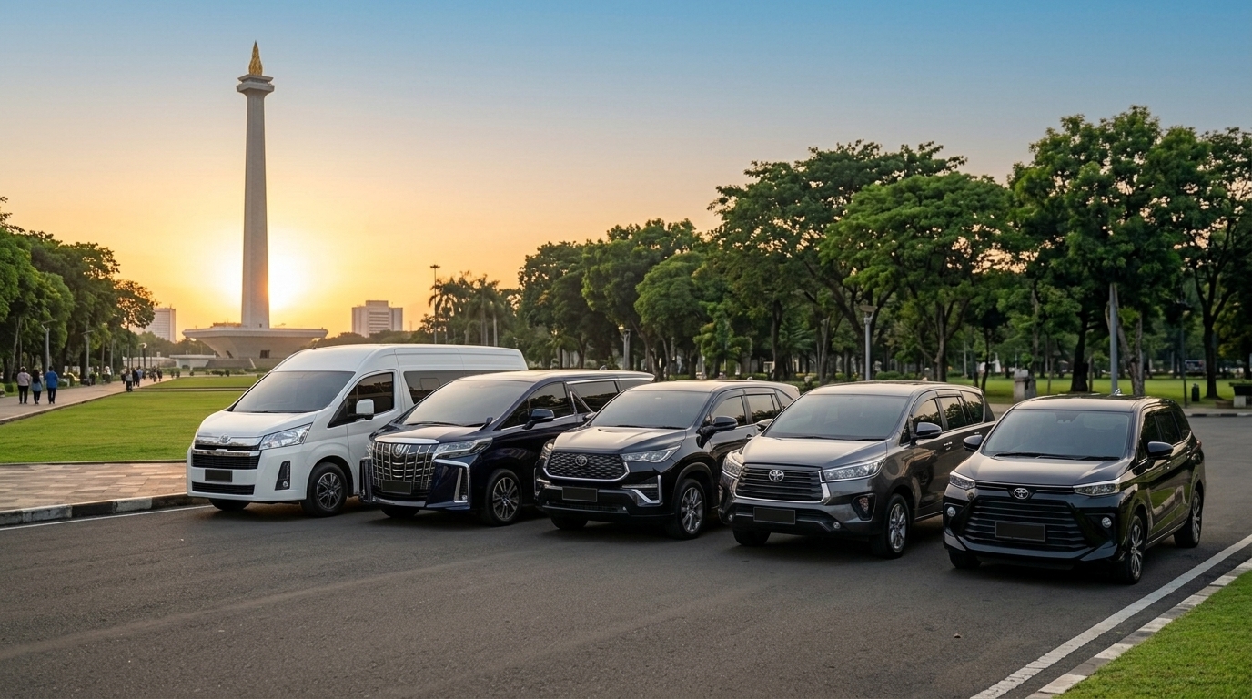 harga rental mobil Senen dalam kota dan luar kota