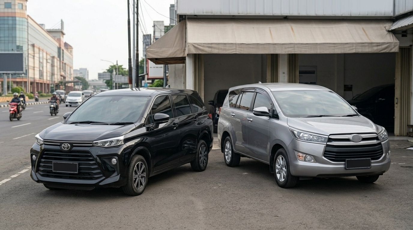 sewa mobil harian Tanjung Duren Selatan Toyota Avanza dan Innova