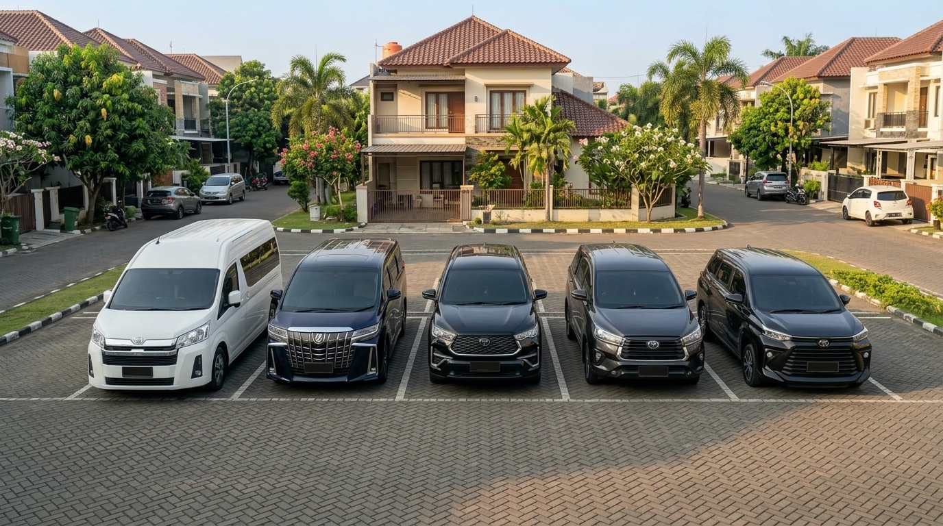 persewaan mobil Malaka Jaya dengan armada lengkap
