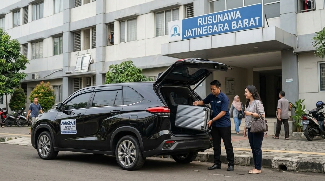 Persewaan mobil Kampung Melayu dengan sopir profesional dan armada terawat