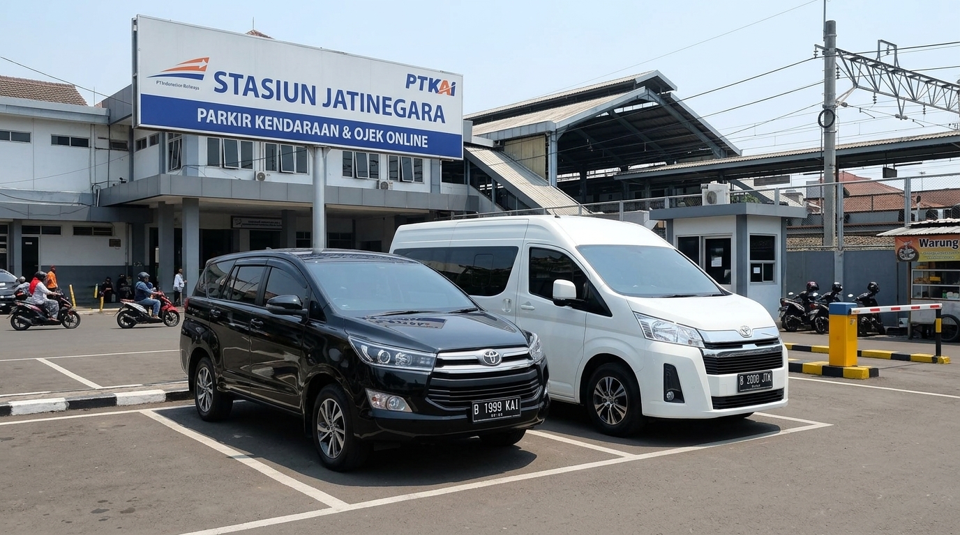 sewa mobil dekat Stasiun Jatinegara pilihan armada lengkap