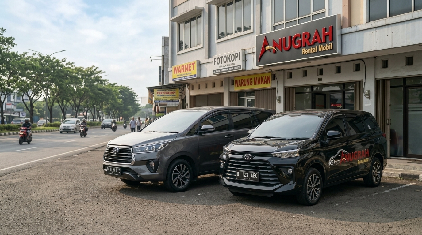 rental mobil Cengkareng Barat armada Avanza Innova