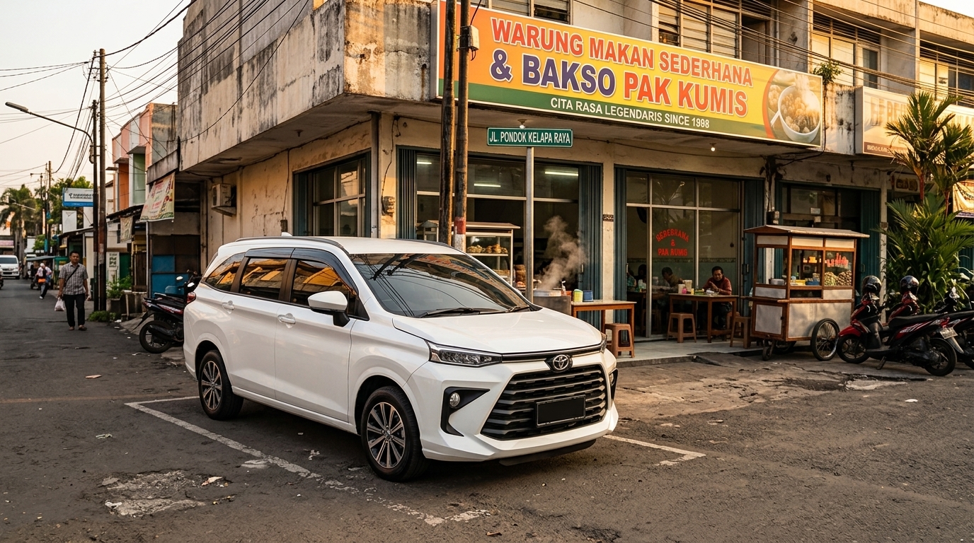 rental mobil Pondok Kelapa Avanza siap jalan