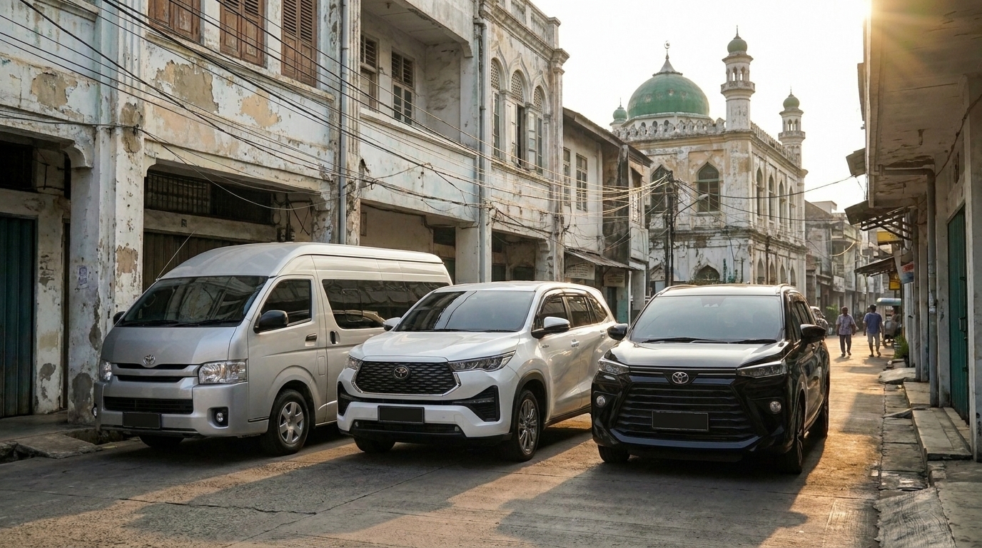 rental mobil Pekojan dekat Masjid Jami Annawier