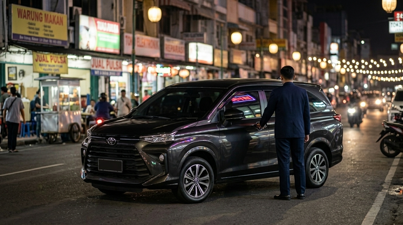 sewa mobil harian dekat Lokasari Square Tangki