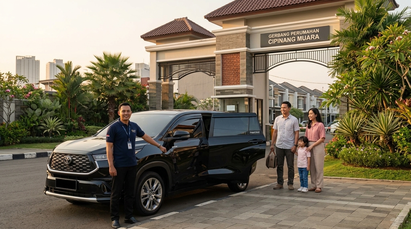 jasa rental mobil Cipinang Muara antar jemput keluarga dan karyawan