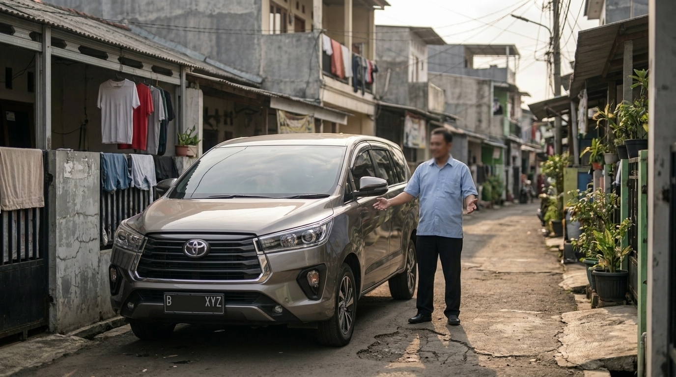 rental mobil dengan sopir Jembatan Lima