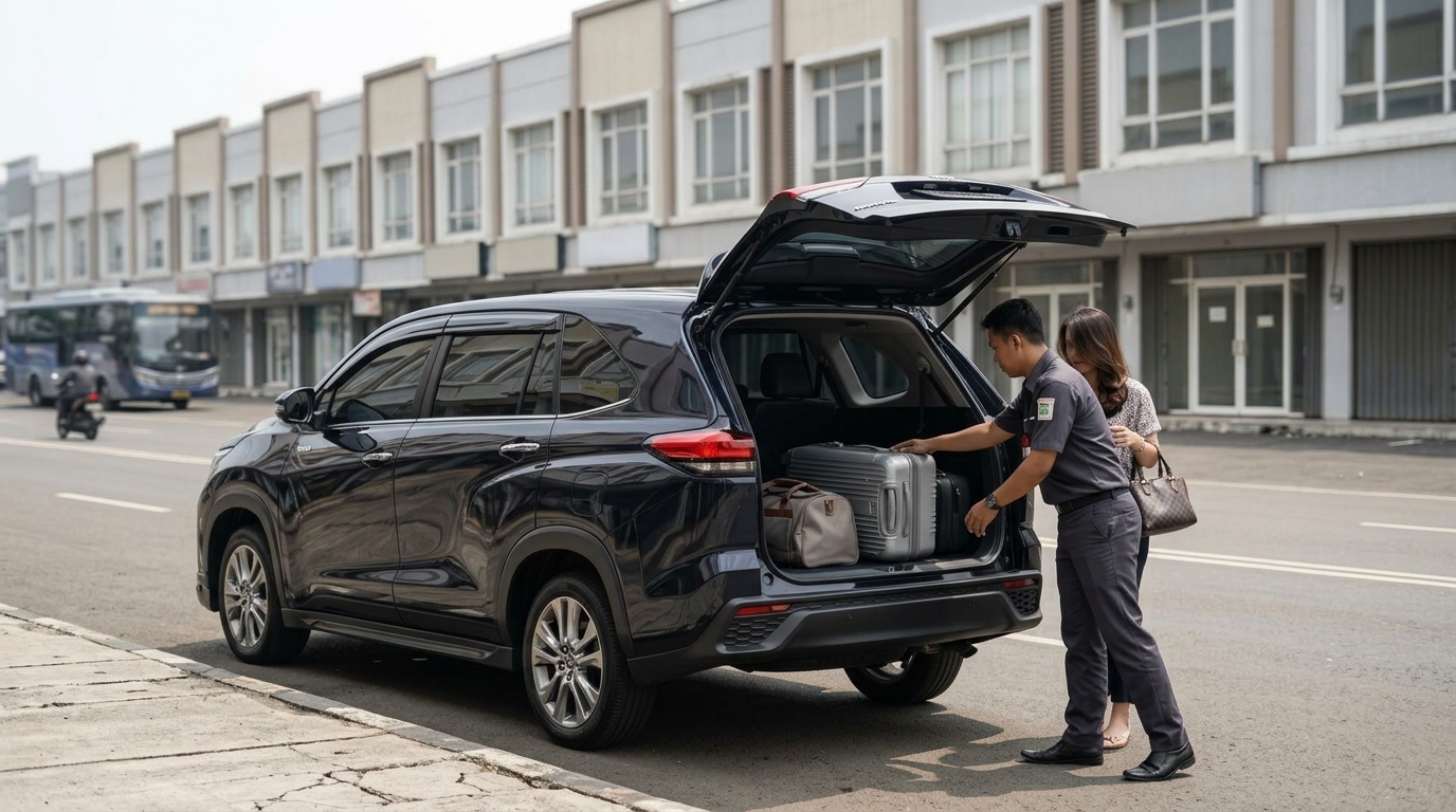 rental mobil dengan sopir Penggilingan profesional dan ramah