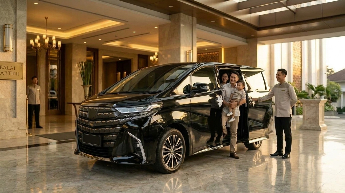 Sewa mobil dengan sopir profesional dari Bidara Cina ke Balai Kartini