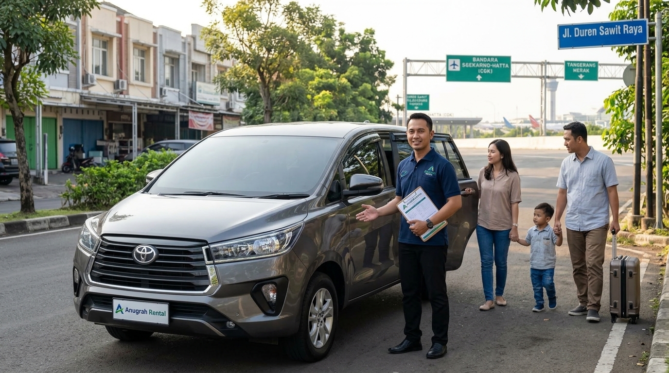 sopir rental mobil dengan sopir Duren Sawit berpengalaman