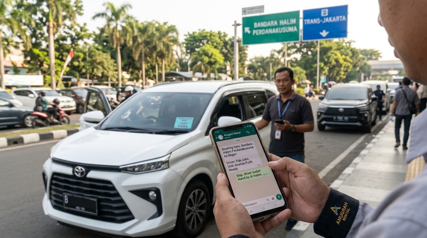 booking jasa rental mobil Kebon Pala via WhatsApp