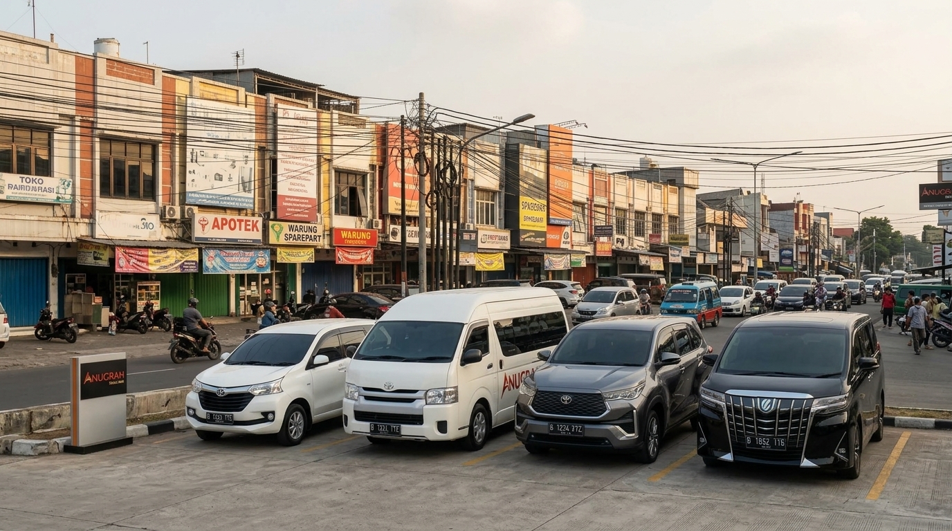 persewaan mobil Kramat Jati dengan armada lengkap