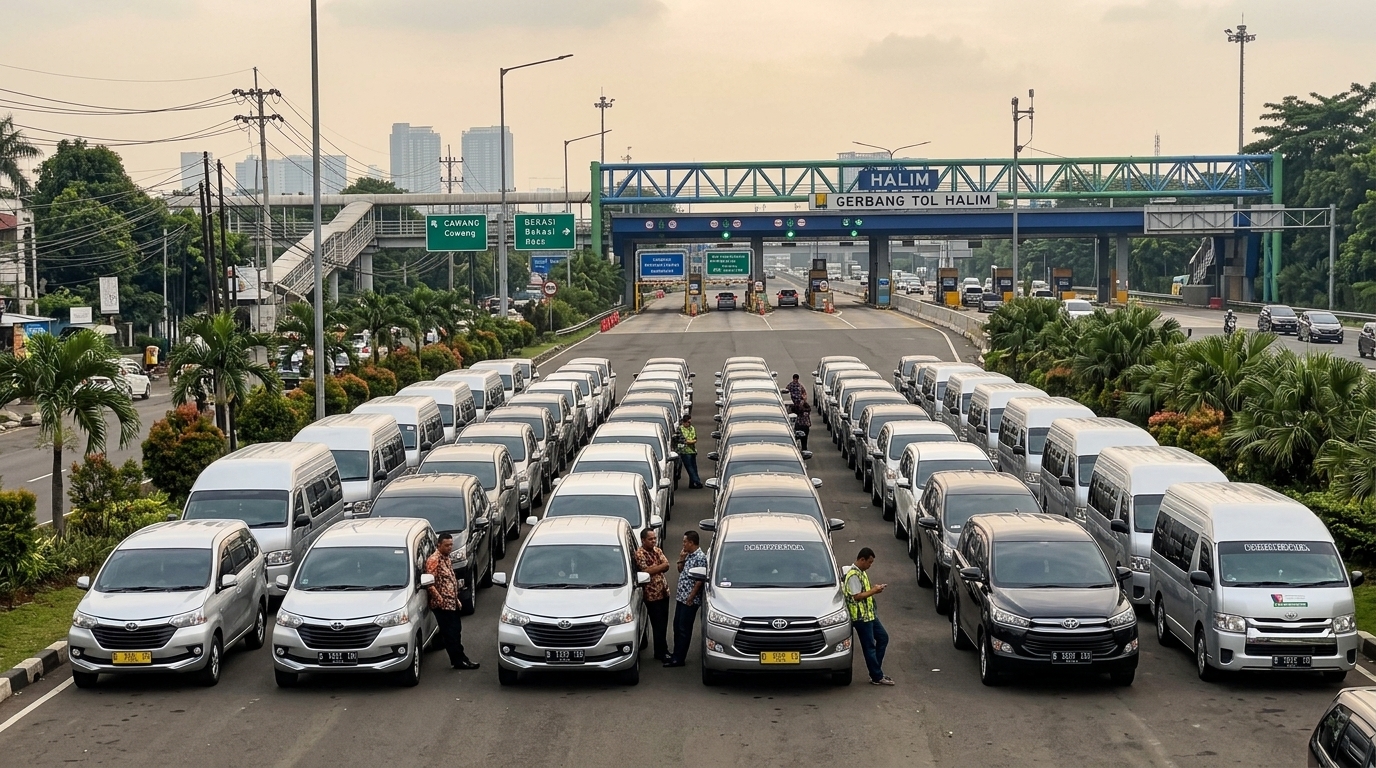 sewa mobil harian Halim Perdana Kusuma pilihan armada lengkap