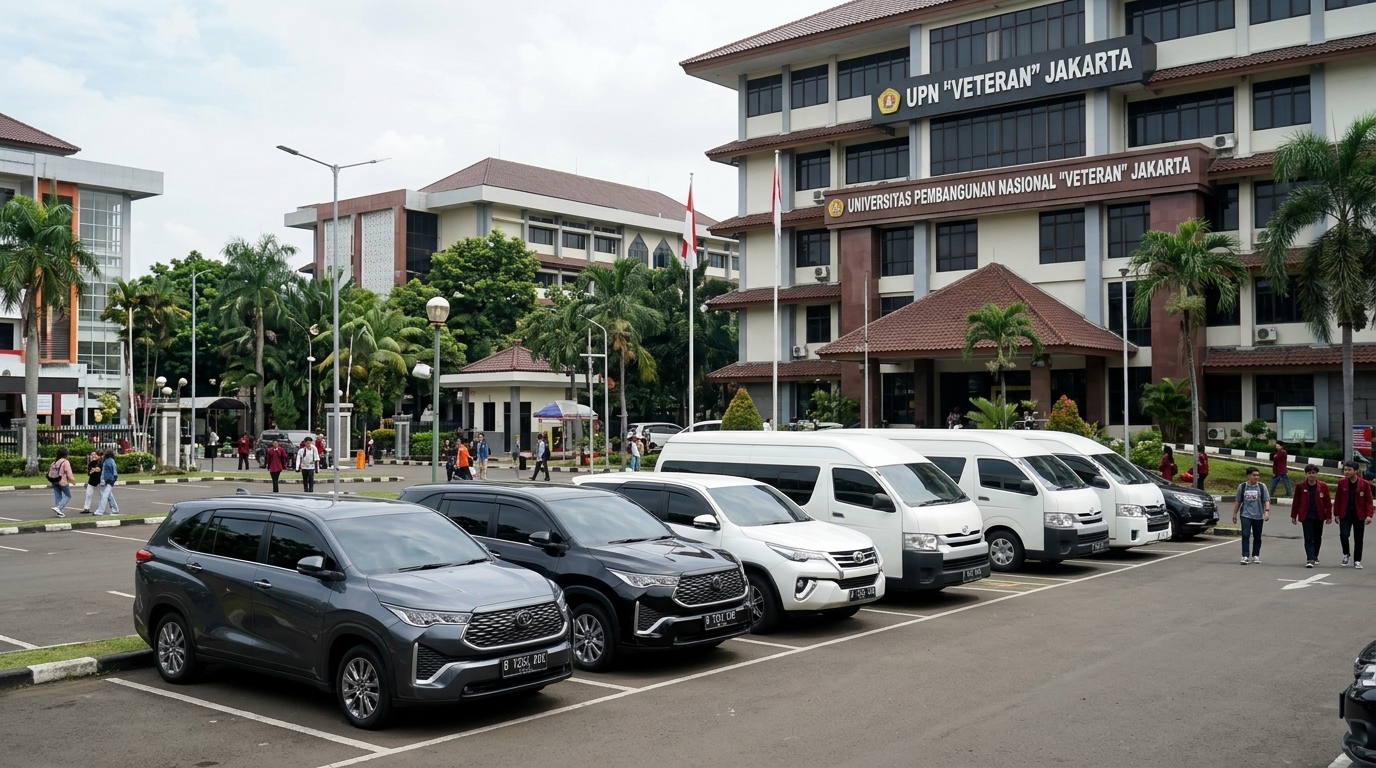 sewa mobil Pondok Labu harga terbaru untuk Innova Zenix dan Hiace