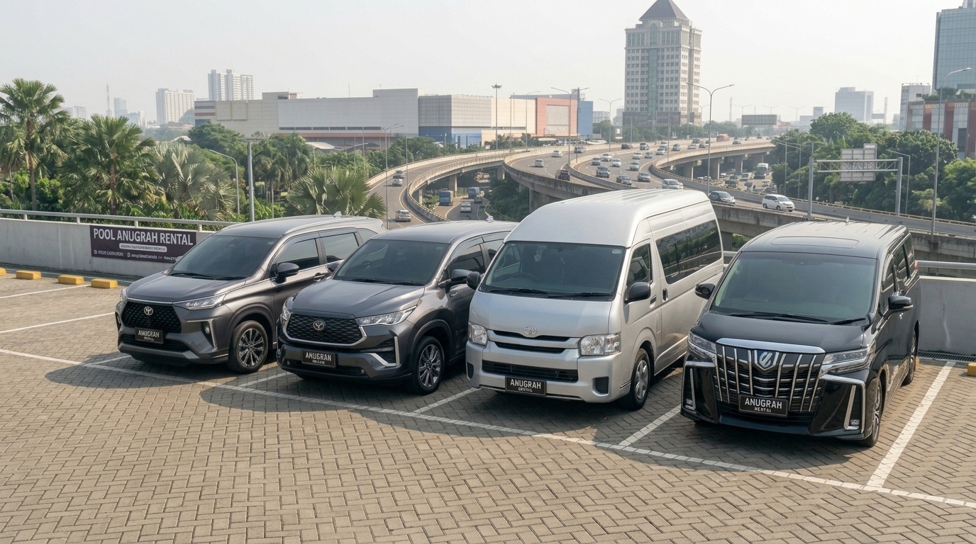 sewa mobil Kebon Pala berbagai pilihan armada