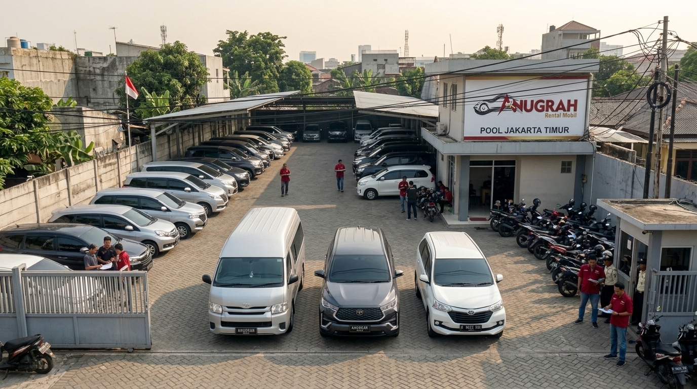 persewaan mobil Utan Kayu Utara dengan armada lengkap