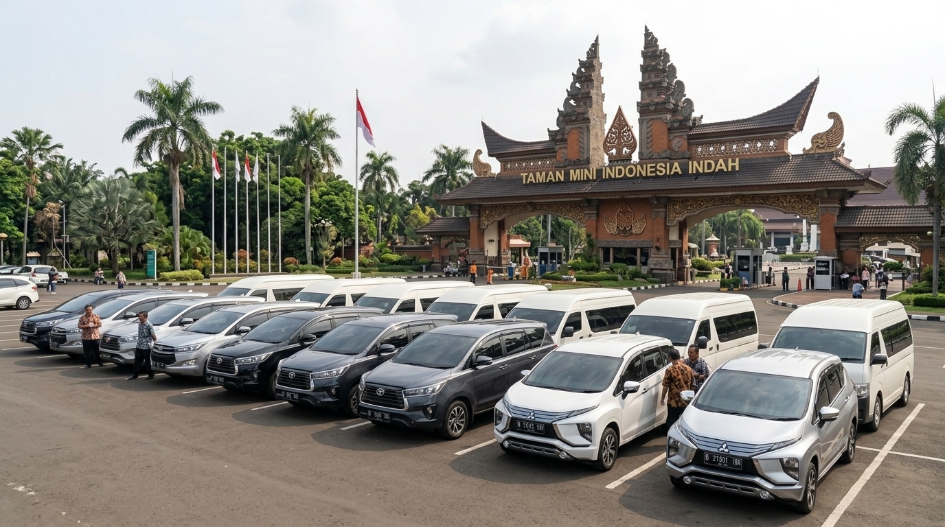 Pilihan armada Anugrah Rental untuk keluarga, karyawan, dan rombongan wisata