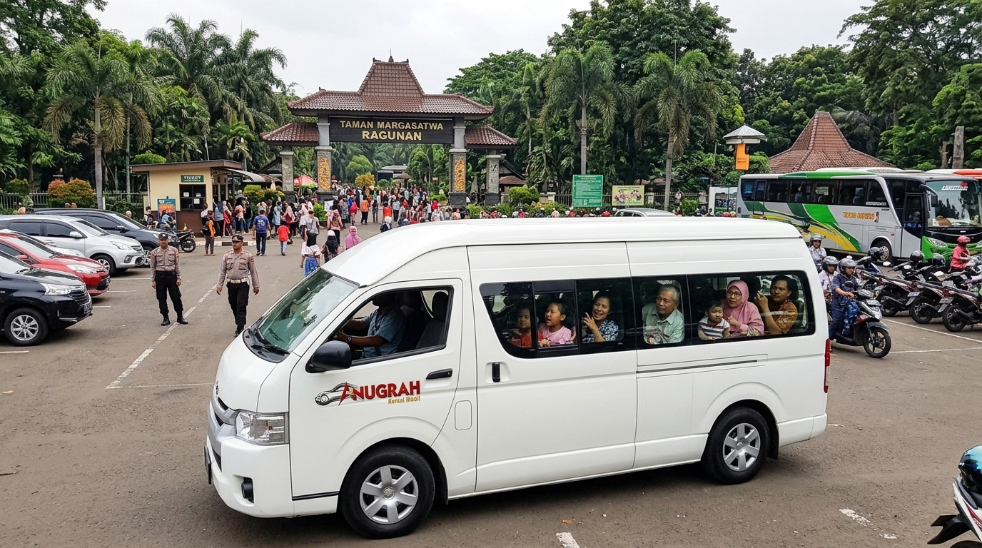 sewa mobil harian Tanjung Barat untuk wisata Ragunan