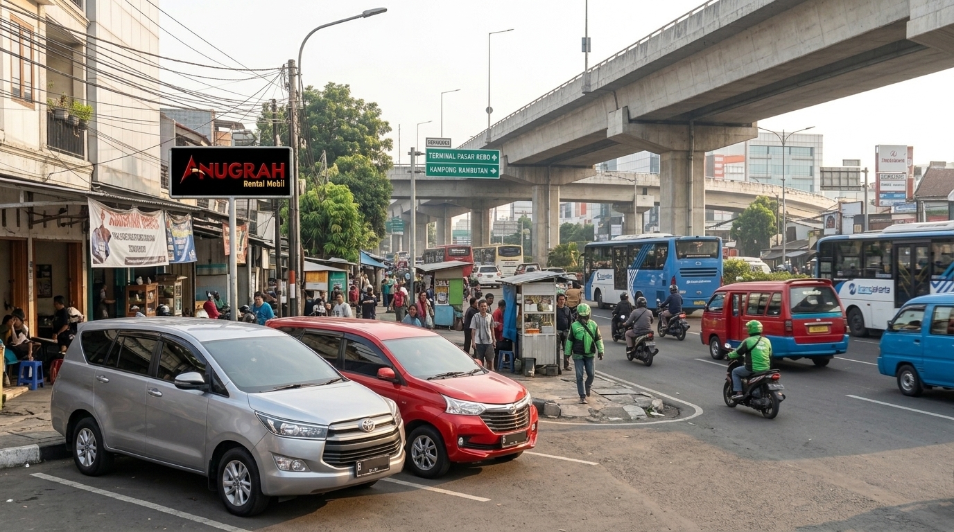 rental mobil Baru Pasar Rebo dengan armada Avanza dan Innova