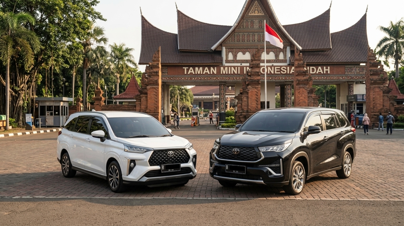 sewa mobil harian Cijantung untuk wisata ke Taman Mini