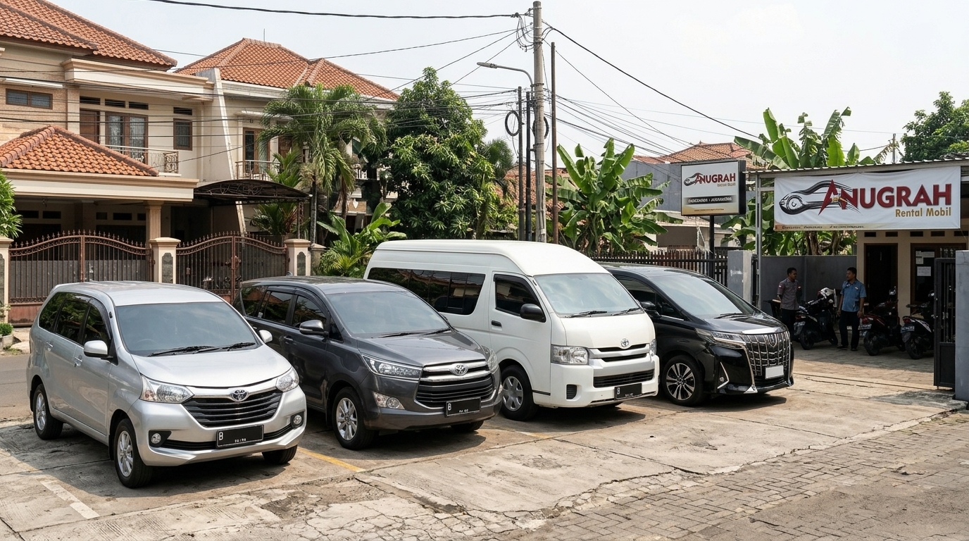persewaan mobil Tanjung Barat dengan armada lengkap