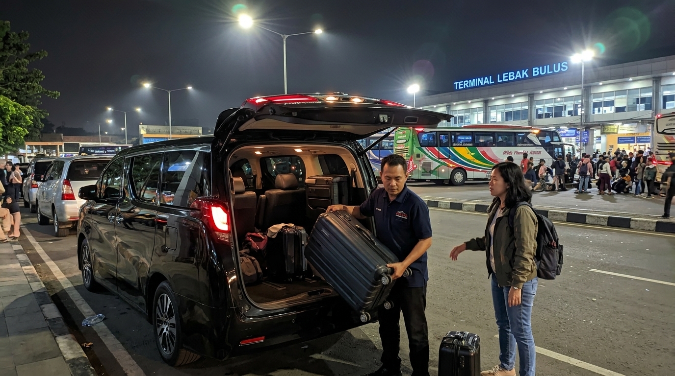 sewa mobil dekat Terminal Lebak Bulus buka 24 jam