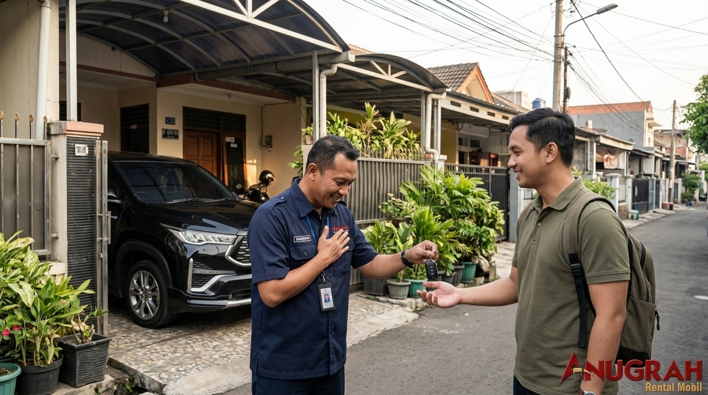 persewaan mobil Baru dengan sopir profesional
