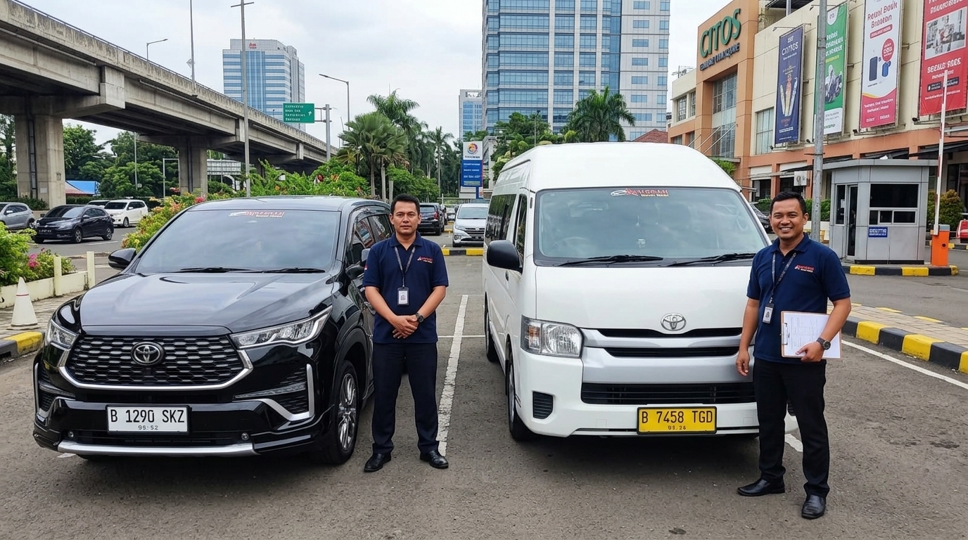 sewa mobil harian Gandaria Selatan dekat Cilandak Town Square
