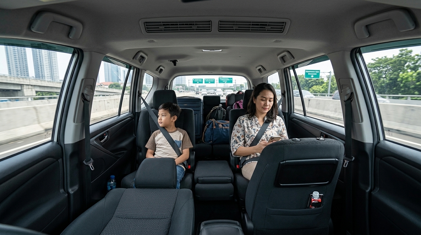 sewa mobil harian Palmeriam dengan Innova Reborn untuk keluarga