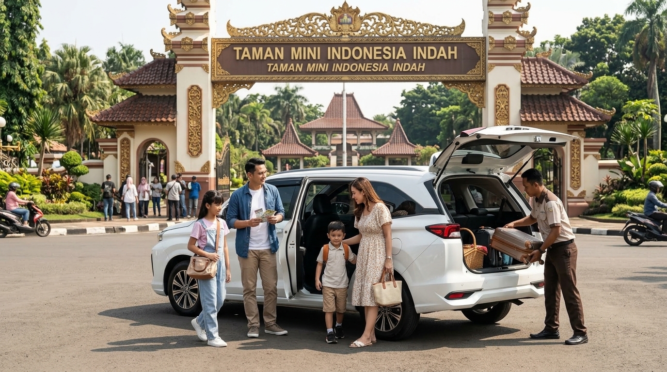 sewa mobil harian Cawang untuk wisata ke TMII