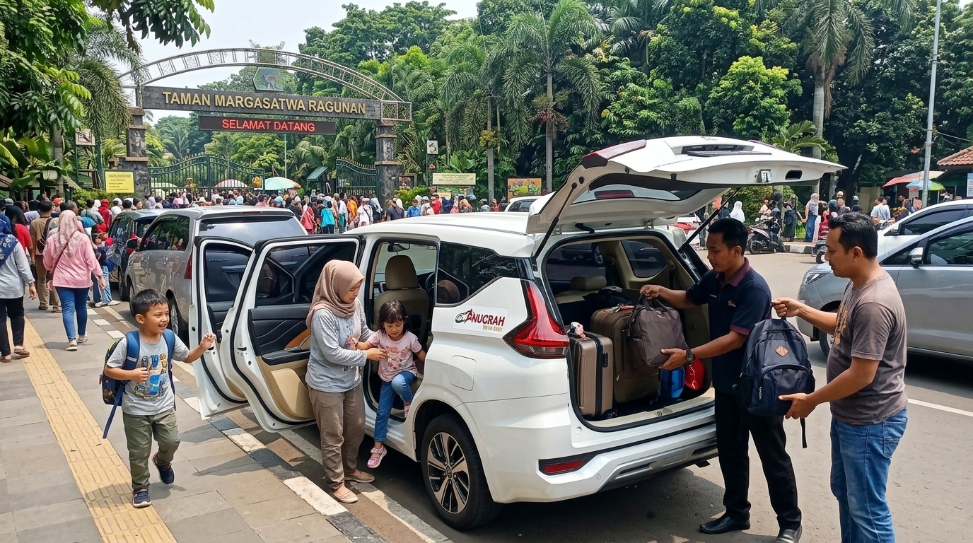sewa mobil harian Cilandak Barat untuk wisata ke Ragunan