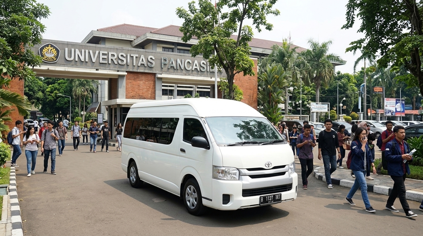 sewa mobil harian Srengseng Sawah untuk rombongan kampus