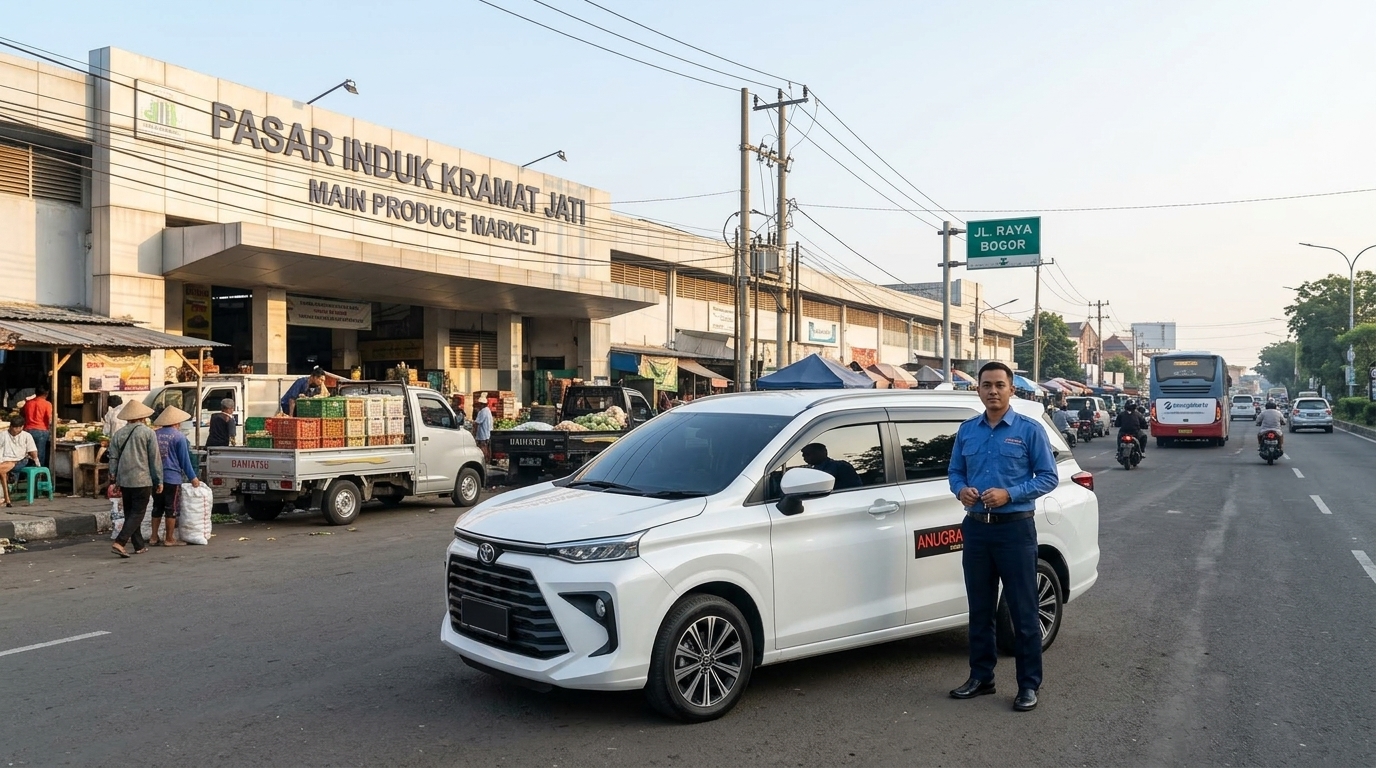 rental mobil Dukuh Kramat Jati dengan sopir profesional di Jl. Raya Bogor