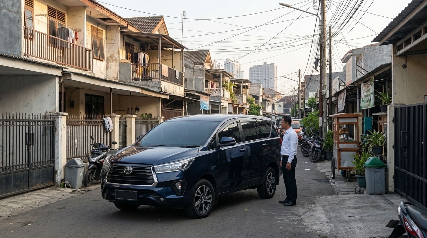 rental mobil Kebon Pala dengan sopir profesional