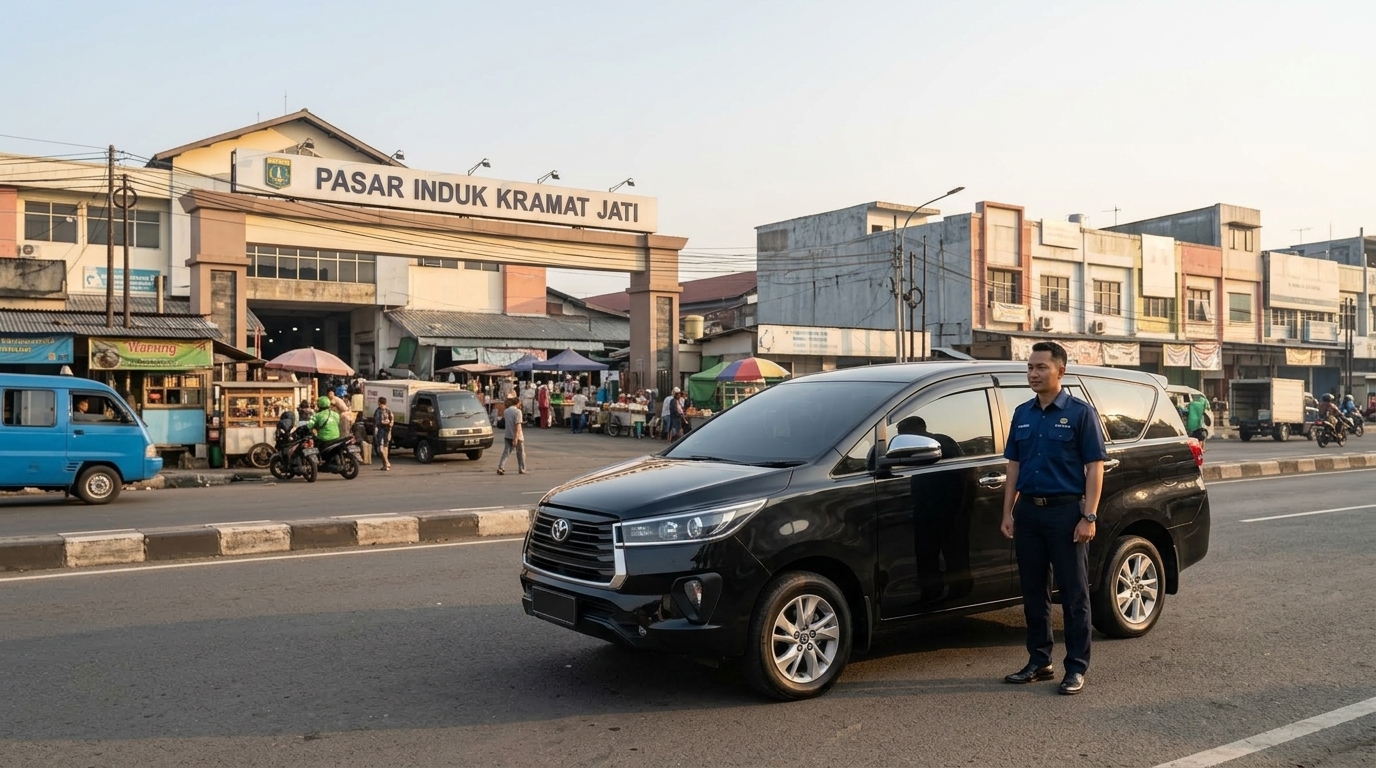rental mobil Kramat Jati dengan sopir di Jl. Raya Bogor