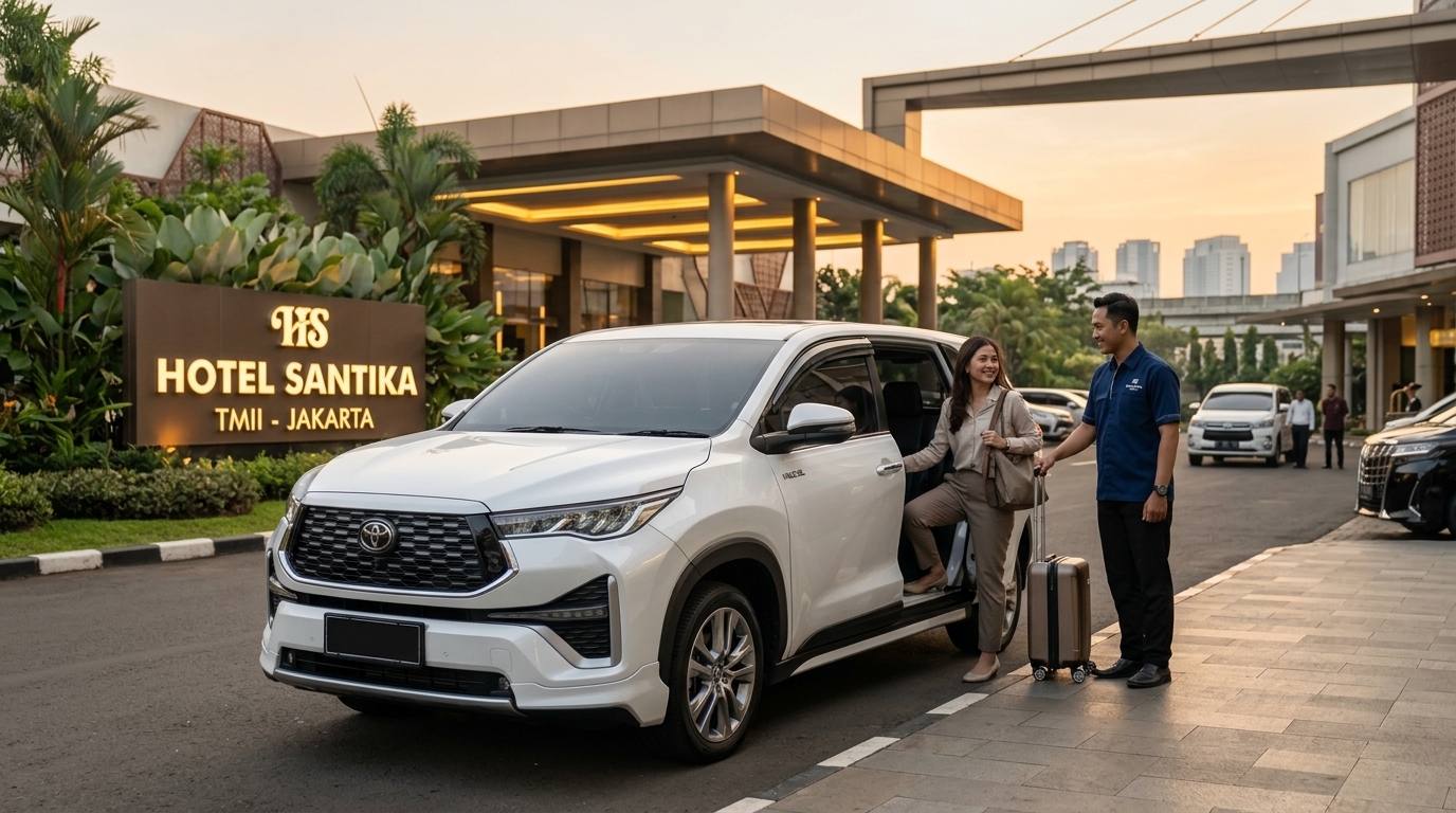 persewaan mobil Dukuh melayani antar jemput ke Taman Mini dan hotel sekitar