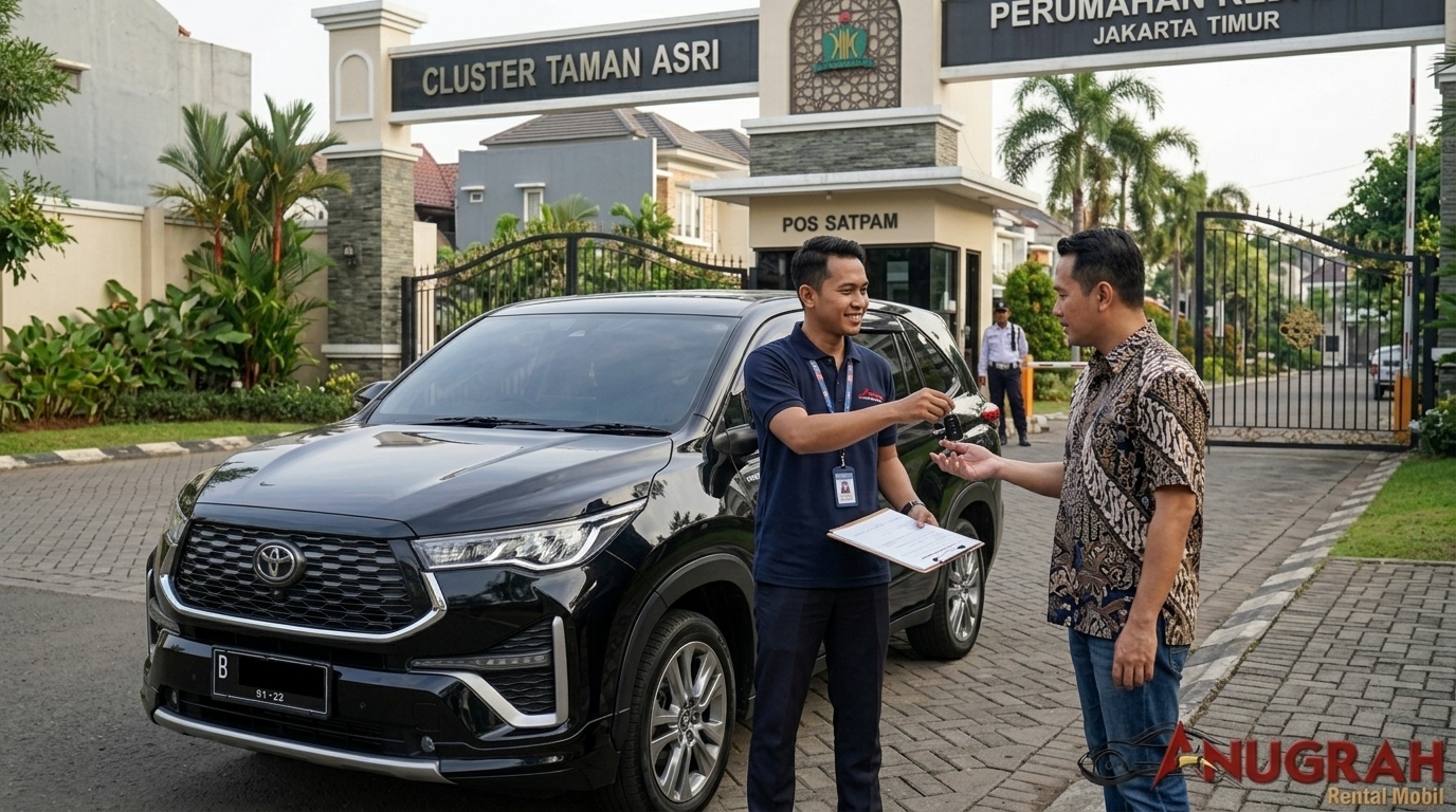 jasa rental mobil Pisangan Timur proses booking mudah via WhatsApp
