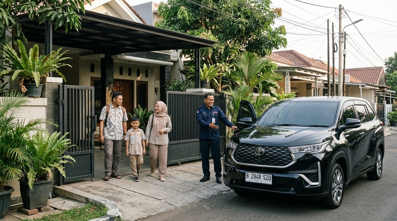 jasa rental mobil Lenteng Agung dengan sopir ramah dan profesional