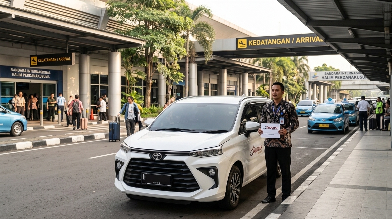 Rental mobil Kelurahan Makasar dengan Toyota Avanza di Bandara Halim Perdanakusuma