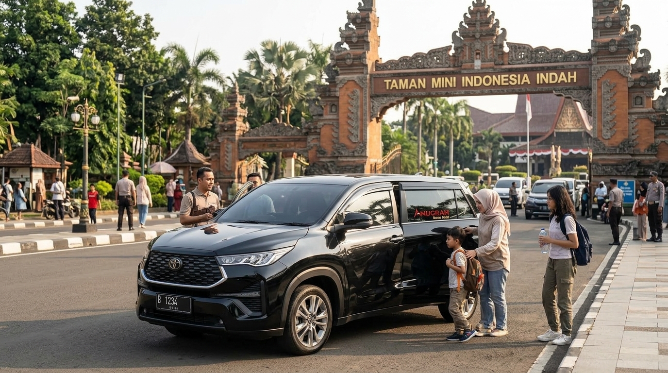 sewa mobil Cipinang Melayu untuk wisata keluarga ke TMII